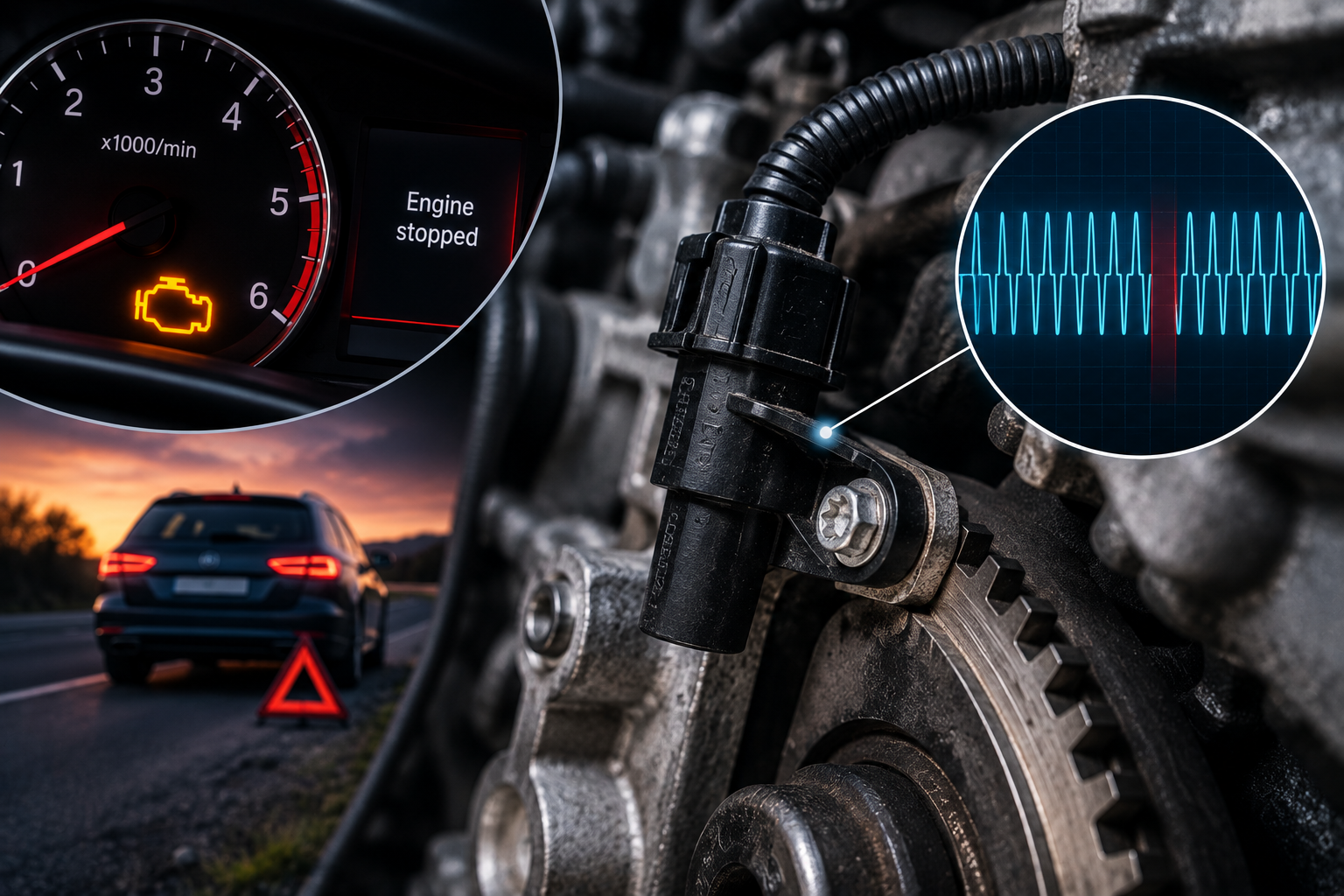 Auto se gasi u vožnji ili teško pali? Senzor radilice – simptomi kvara
