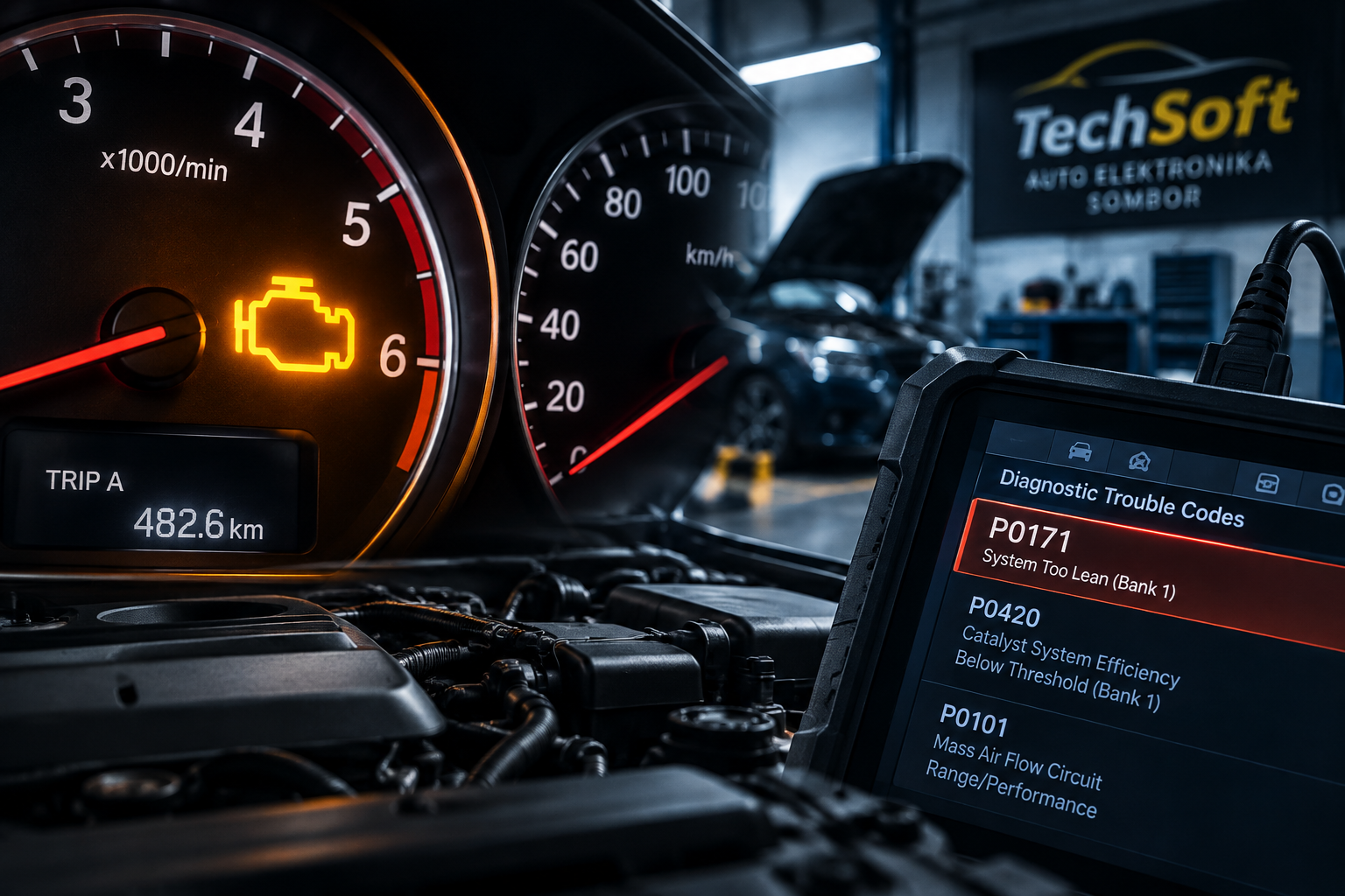 Check Engine lampica svetli – šta znači i da li sme da se vozi?